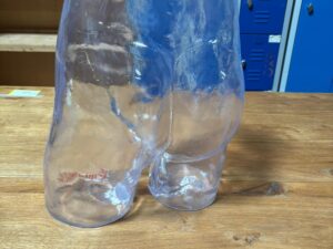 Fessier homme – PVC transparent – H44 cm