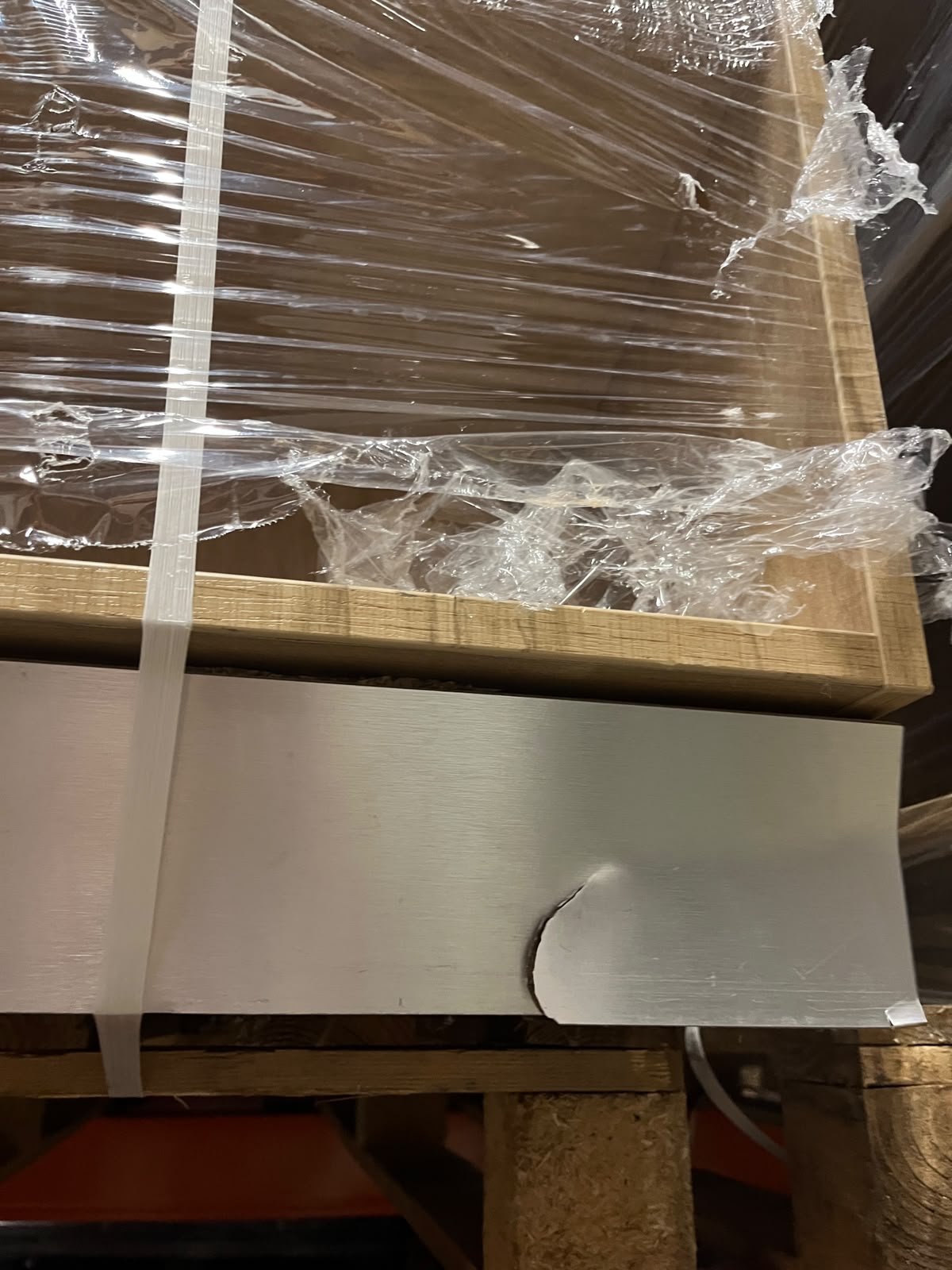 Comptoir d'accueil en bois – Accès PMR – L661xP75xH120 cm – Image 8