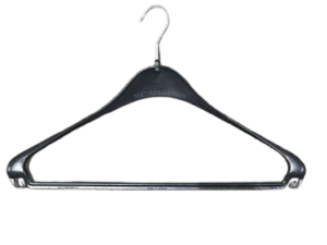 Lot de 35 cintres simples 44 cm – PVC noir