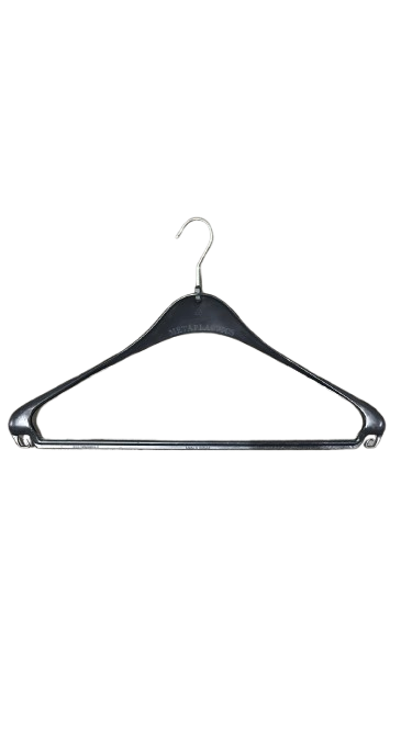 Lot de 35 cintres simples 44 cm – PVC noir