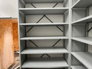 Lot complet d’éléments muraux – Structure métallique – Hauteur 286 cm