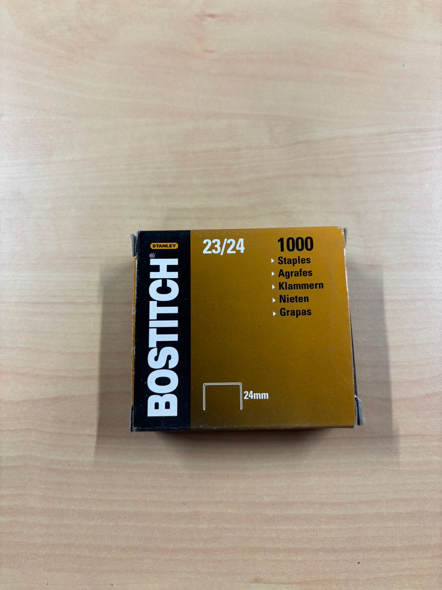Lot de 1000 agrafes 24 mm Stanley