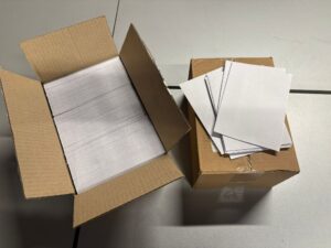Lot de 500 enveloppes blanches – 114 x 162 mm