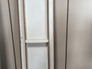 Miroir mural avec encadrement bois – 191 x 60 x 7 cm