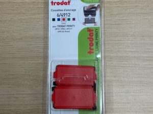 Cassette d’encrage rouge Trodat Printy 4.0