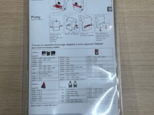 Cassette d’encrage noire Trodat Printy