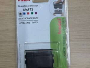 Cassette d’encrage noire Trodat Printy