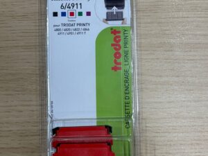 Cassette d’encrage rouge Trodat Printy 4800 / 4820 / 4822 / 4846 / 4911 / 4951