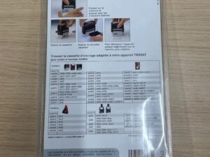 Cassette d’encrage rouge Trodat Printy 4916
