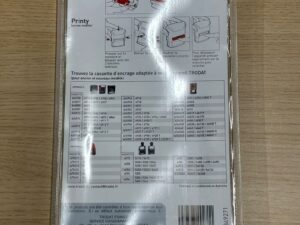 Cassette d’encrage noire Trodat Printy 4927 / 4957 / 4727 / 4757