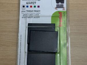 Cassette d’encrage noire Trodat Printy 4927 / 4957 / 4727 / 4757