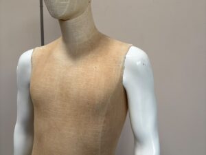 Mannequin homme complet en fibre de verre – H190 cm