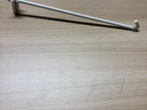 Lot de 10 broches pour fond rainuré blanc – L32 cm