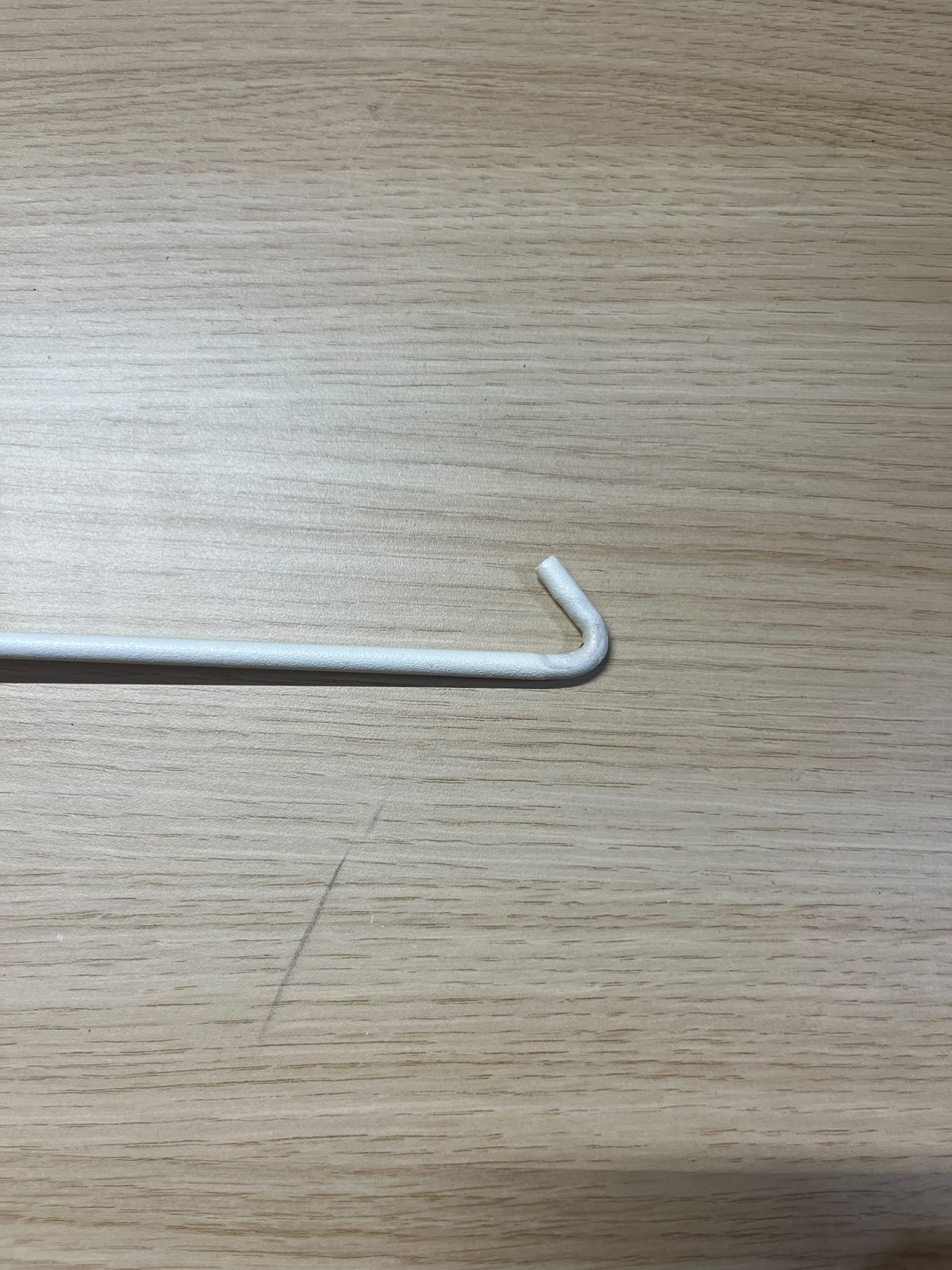 Lot de 10 broches pour fond rainuré blanc – L20 cm