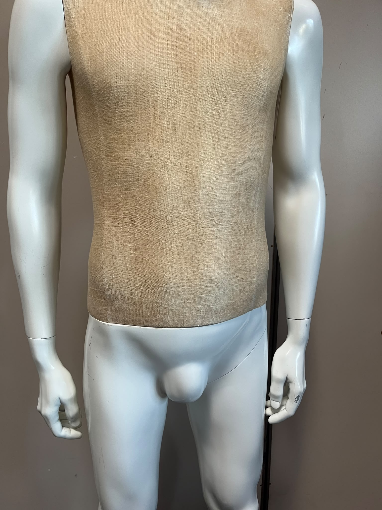 Mannequin homme complet en fibre de verre – H190 cm