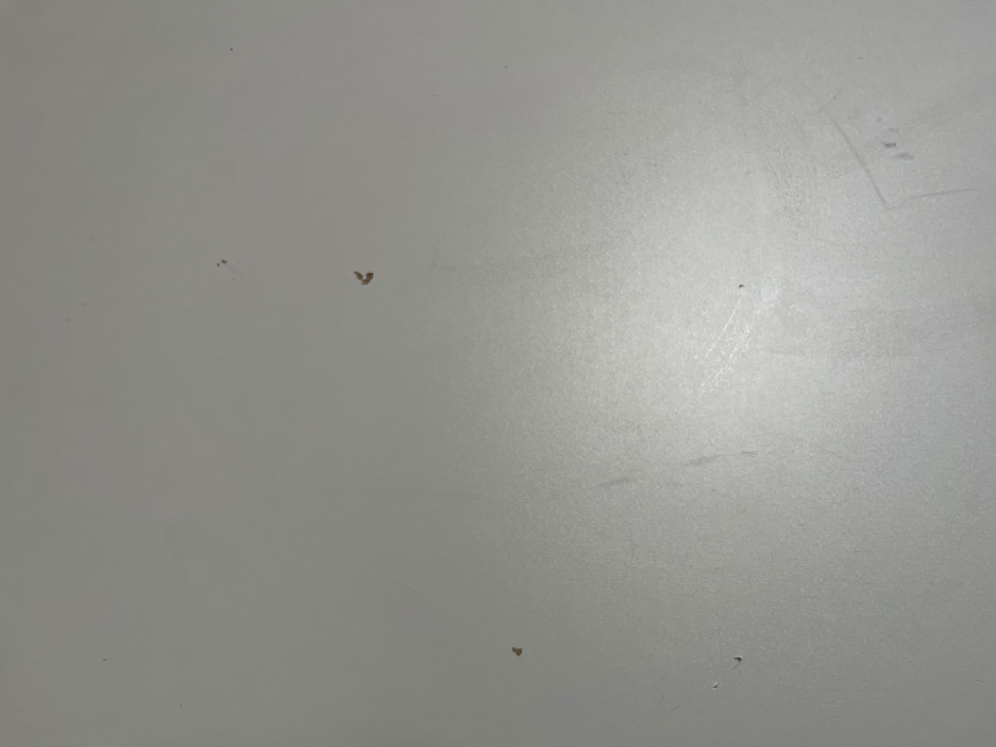 Table design bois et métal blanc et noir – L100 cm