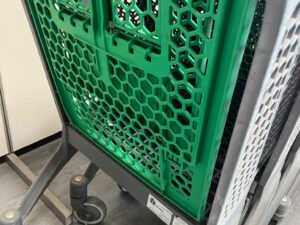 Lot de 6 chariots de magasin TER Retail POLYCART P175 – 164 L