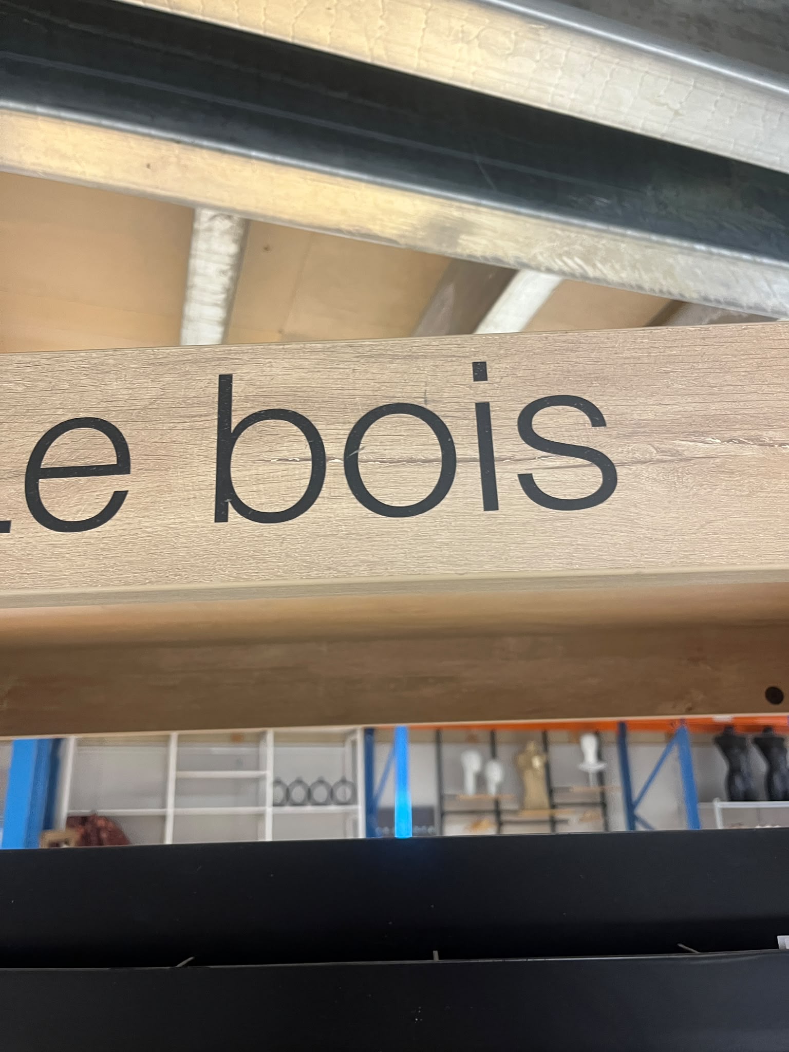 Meuble de présentation sur roulettes avec tiroirs – H220 cm