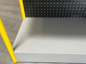 Étagère de bricolage 5 niveaux avec fond perforé – H178 cm