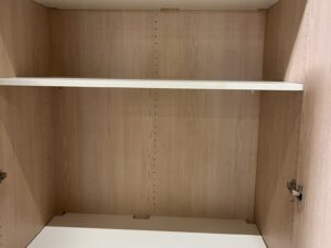 Armoire de bureau en bois clair – H200 cm