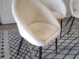Lot de 4 Chaises Style Contemporain