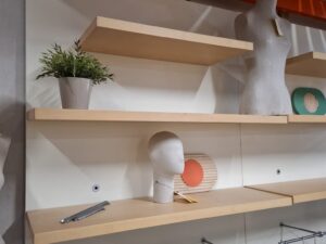 Elément Mural de Présentation + Accessoires L 125 cm