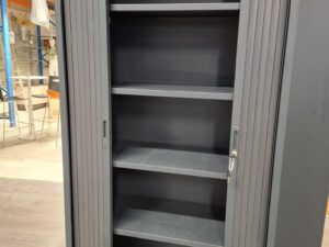 Armoire de bureau métallique avec clé – L100 cm