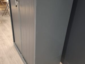 Armoire de bureau métallique avec clé – L100 cm
