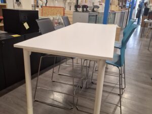 Table multifonctionnelle – Bureau haut / Mange-debout / Plan de travail