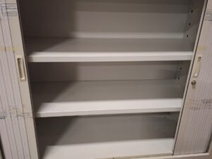 Armoire de Bureau Basse sur Roulettes L 120 cm