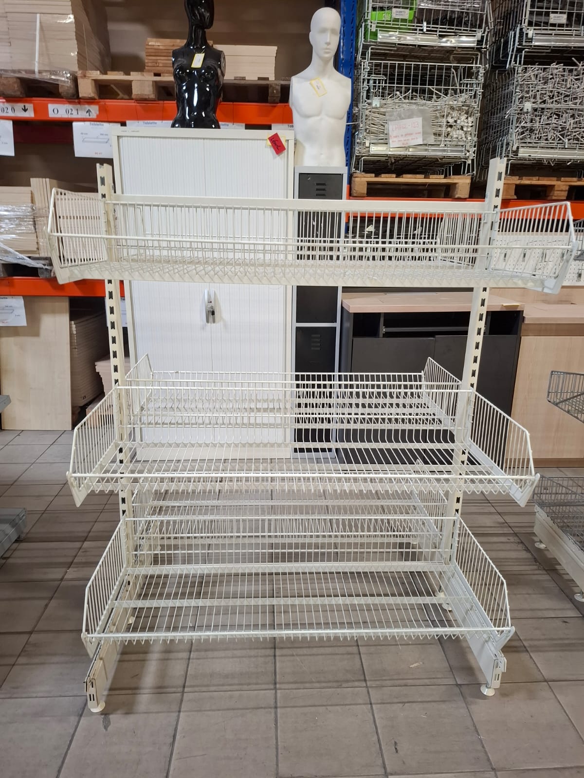 Gondole Centrale avec Corbeilles