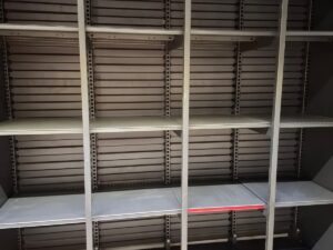 Lot de 4 Gondoles Murales L 205 cm
