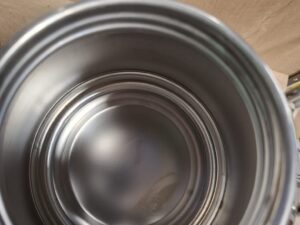 Récipient à huile en acier inoxydable B&CO by Sansone – 3 L
