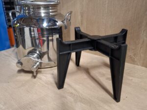 Récipient à huile en acier inoxydable B&CO by Sansone – 3 L