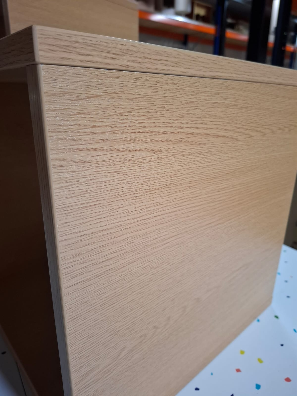 Lot de 2 niches en bois à poser – 38x38 cm