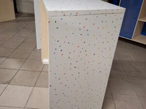 Meuble / table en bois – L110 cm