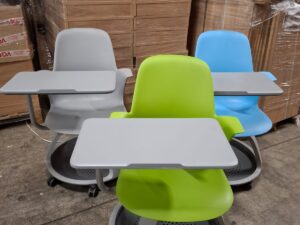 Fauteuil de formation avec tablette – H90 cm