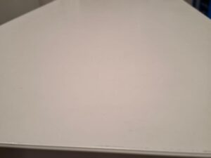 Armoire de bureau métallique grise sans clé – L120 cm