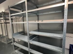 Lot de 2 éléments de stockage métalliques – H220 × P70 × L200 cm