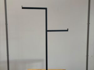 Présentoir à accessoires métallique noir – H51,5 cm