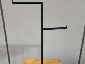 Présentoir à accessoires métallique noir – H51,5 cm