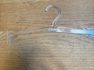 Lot de 100 cintres de lingerie – L27 cm