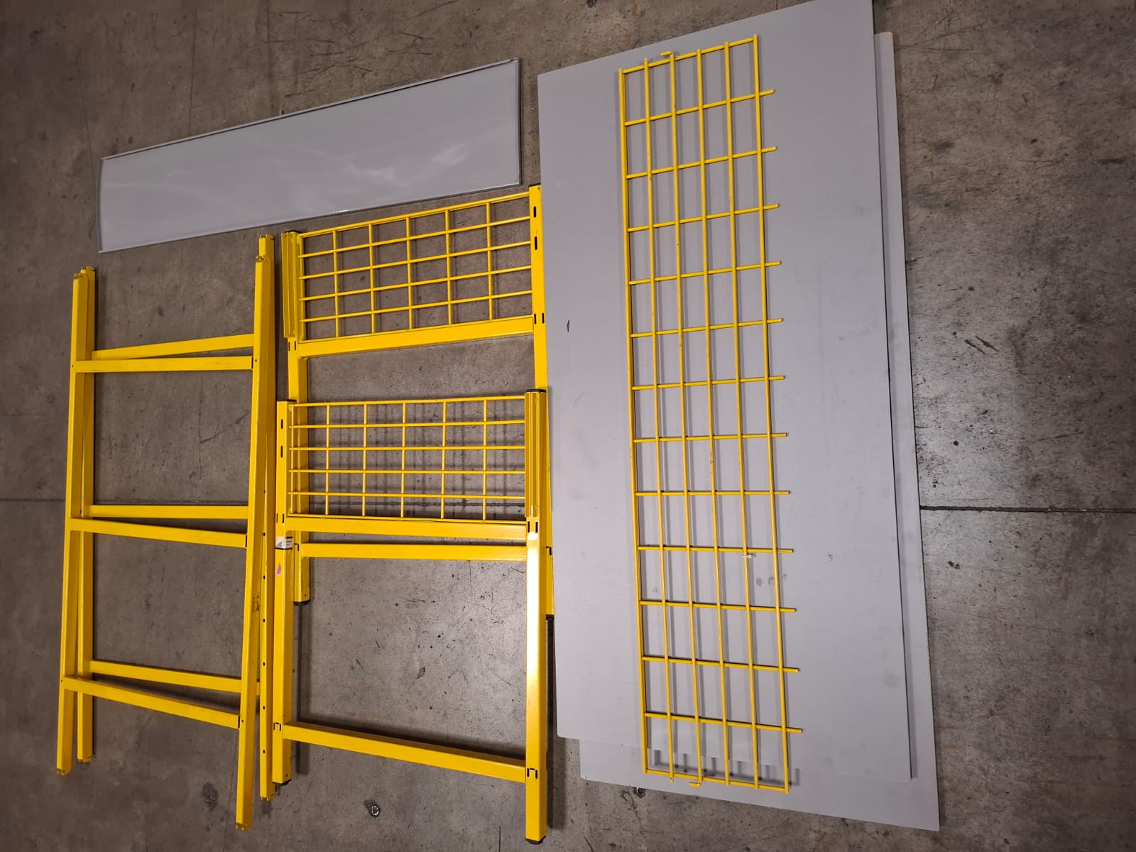 Bac soldeur 2 niveaux métallique et bois – L129 × l65 × H86 cm