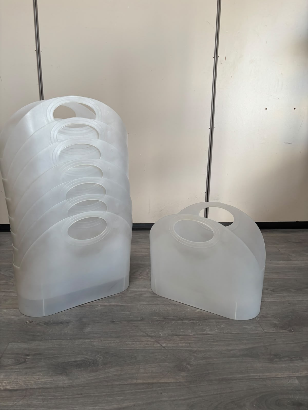 Panier souple libre-service en PVC – 15 L
