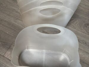 Panier souple libre-service en PVC – 15 L