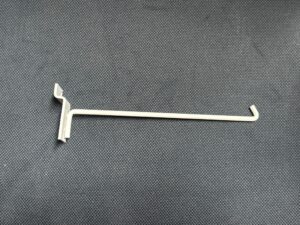 Broche simple pour fond rainuré blanche – L21,5 cm