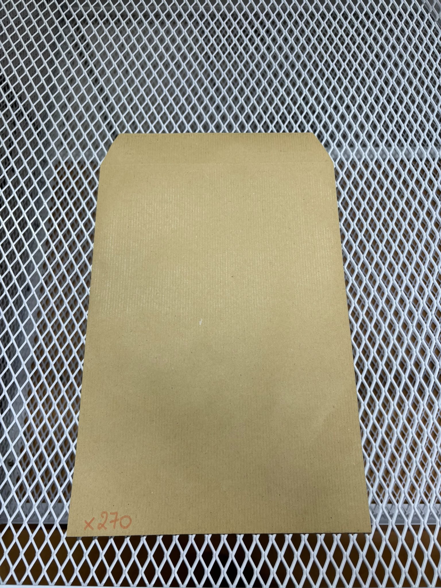 Lot de 270 enveloppes marron – 22,7 × 32,5 cm