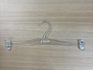 Lot de 100 cintres de lingerie à pince – L27,4 cm