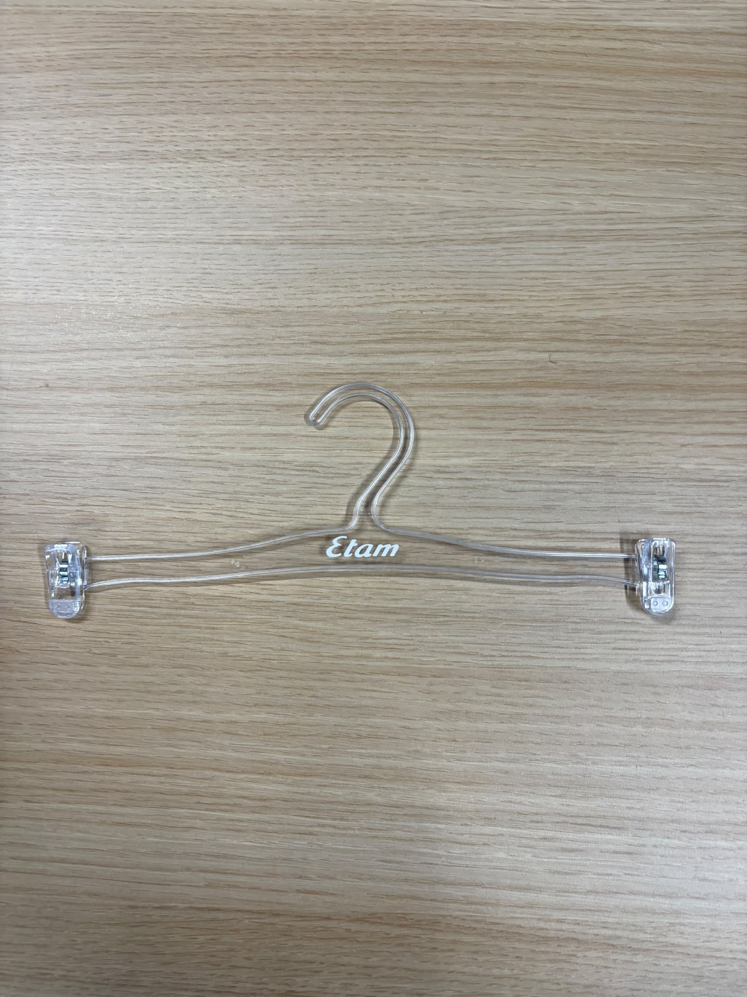 Lot de 100 cintres de lingerie à pince – L27,4 cm