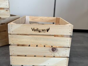 Caissette de rangement en bois Vadigran – L50 cm